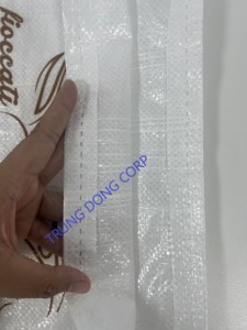 ถุงผ้าโพลีเอสเตอร์จากเวียดนามพร้อมถุงผ้าโปร่งใสพิมพ์แบบไม่เคลือบสีสำหรับใช้ในการเกษตร5กก. ถึง50กก. - Product Image 3