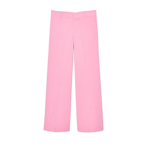 Export Quality <b>Womens</b> Pink Loose <b>Trouser</b> Stylish and Comfortable Sweatpants Perfect for Leisure Wear Available at Low Price - Product Image 1