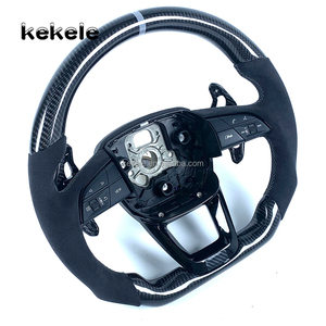 Accesorios Personalizados para Automóviles, Volante para <span class=keywords><strong>Audi</strong></span> A6 A7 A8 S6 S7 S8 C8 2018 2019 2020 2021 2022 <span class=keywords><strong>2023</strong></span> - Product Image 4