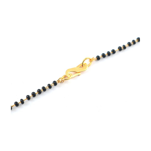 Mangalsutra Tradicional Indio de Tres Hilos, Joyería Cultural Coleccionable - Product Image 5