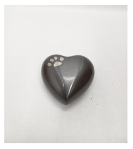Urnas de cremación de corazón de diseño único para recuerdo de cenizas humanas, urnas de metal puro de alta calidad para proveedores funerarios al por mayor - Product Image 4