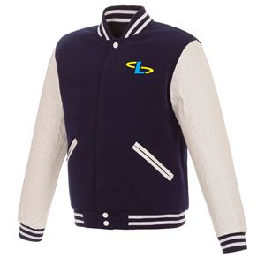 Vestes décontractées pour hommes Streetwear Cool Varisty Vestes en cuir pour hommes Versity Université Bomber College Jacket pour hommes - Product Image 3