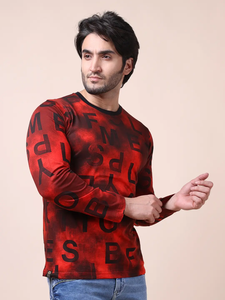 Camiseta mercerizada de algodón 100% de primera calidad, manga larga, cuello redondo, elegante, cómodo, duradero, armario, diseño impreso esencial - Product Image 4