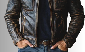 Veste de course d'équitation de moto en cuir de vache de qualité supérieure veste imperméable avec protecteurs approuvés CE - Product Image 5