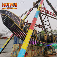 Manège Classique Bateau Viking Pirate 24 Places avec Structure en Acier Renforcé pour Parcs d'Attractions Professionnels