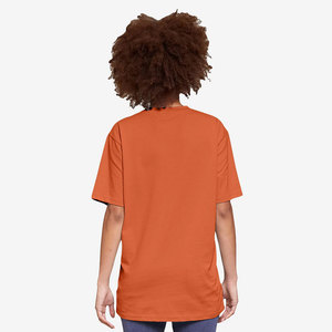 T-shirt personnalisé unisexe avec impression avant et arrière, votre photo, logo ou design - Product Image 3