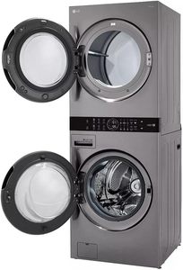 Best trade for new Wash Towerr Stacked <b>Smart</b> Laundry Center 5.0 Cu.Ft. Front Load Washer & 7.4 Cu.Ft. Electric Dryerr - Product Image 5