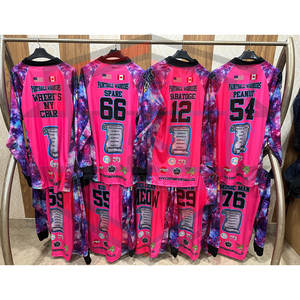 Camisetas de Paintball de camuflaje personalizadas más vendidas, nuevo estilo con logotipo para jugador personalizado, el mejor precio garantizado - Product Image 5