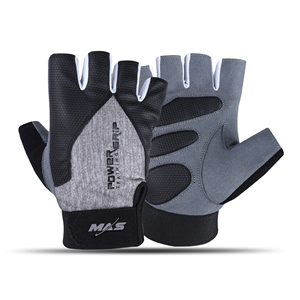 Gants de gymnastique en caoutchouc avec finition en cuir pour l'entraînement physique musculation entraînement haltérophilie - Product Image 3
