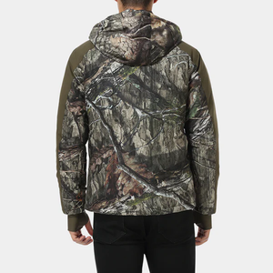 เสื้อแจ็คเก็ตกันน้ำลายพรางสำหรับผู้ชาย เนื้อผ้านุ่ม ใส่ได้ในฤดูหนาว กันลม พร้อมเทคโนโลยีวัสดุ Bayer - Product Image 3