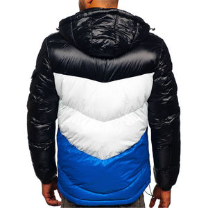 Veste matelassée classique pour homme, imperméable, séchage rapide, offrant une isolation thermique, design durable, protection confortable pour l'hiver - Product Image 1