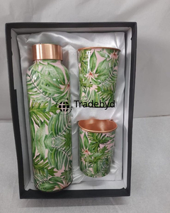 Elegante botella de cobre para la máxima pureza del agua y beneficios para la salud de confianza de Tradebyd - Product Image 6