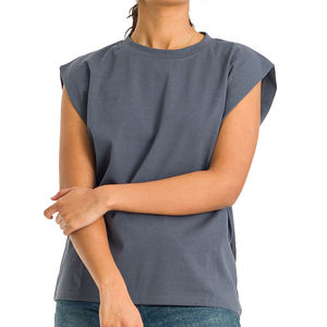 Yoga Fitness Wear chalecos señoras entrenamiento ejercicio sin mangas camiseta Tops mujeres transpirable peso medio chaleco Atlético mujeres - Product Image 1