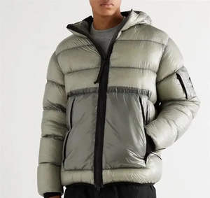 Chaqueta Acolchada con Logotipo Personalizado, para Hombre y Mujer, Resistente al Viento, Ecológica, Impermeable, Transpirable, con Diseño de Paisley y Parches - Product Image 1