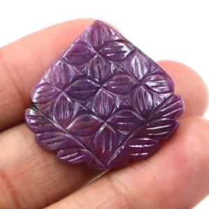 Rubí Rojo Natural Tallado en Cabujón, Gema de Rubí Tallada a Mano, Piedra Suelta Lisa, Proveedor Mayorista para Joyería - Product Image 1