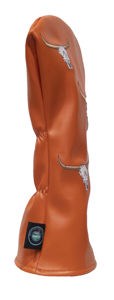 Housse de tête de driver de golf en cuir véritable imperméable de haute qualité, imprimé animal personnalisé, fermeture élastique auto-fixante - Product Image 5