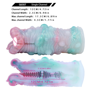GEEBA NEW Single <strong>Hole</strong> Silicone Colorful Sea Slug Male Masturbator Sex Toys for Adult Fantasy Pocket Pussy Stroker Men's <strong>Penis</strong> - Product Image 2