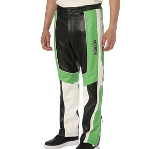 Nueva llegada Último diseño Venta al por mayor Calidad Avirex Pant Venta al por mayor de desgaste al aire libre de cuero Avirex Pant para los hombres - Product Image 4