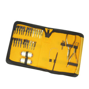 Servicio OEM Ultimate Hair Weaving Kit Juego completo de herramientas para coser y extensiones de fusión Estilista Bolsa Organizador - Product Image 5