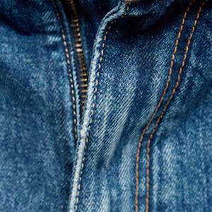 Jeans Azules Elásticos de Corte Recto para Hombre, Estilo Urbano, Otoño, Personalizados, Impermeables, Transpirables, Ecológicos, Servicio OEM - Product Image 3