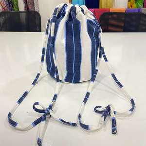 Fabricant de sac de tube de fermeture de cordon de coton de style personnalisé en Inde pour la publicité promotionnelle avec le logo imprimé personnalisé - Product Image 1
