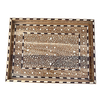 Plateau de service en bois élégant, qualité supérieure au monde entier, pour la maison et la cuisine, par Tayyab Handicraft