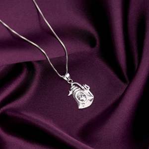 Vintage Trendy Rhodium Or Platine Or Diamant Moissanite Perle Croix Numéro Rhodium Vintage Or Platine Or Diamant - Product Image 5