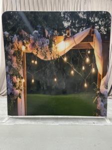 Impresión colorida personalizada, fotomatón, almohada, fotografía, tela de tensión, pantalla de fondo, 8 pies x 8 pies - Product Image 4