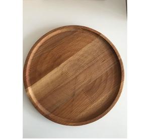 Plateau de service à thé Rectangle bambou bois petit déjeuner nourriture plateau à café Construction rectangulaire solide plateau en bois naturel - Product Image 5