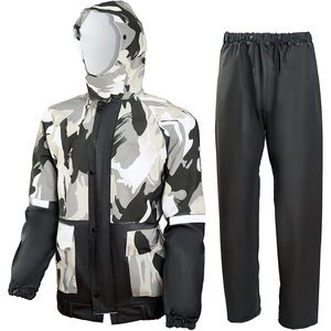 Combinaison de pluie pour homme de qualité supérieure 2025, entièrement étanche, tissu imperméable, léger, confortable pour toutes les conditions météorologiques - Product Image 1