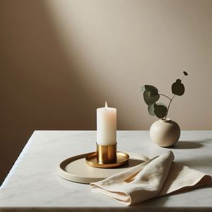 เชิงเทียนเหล็กสีเงินสไตล์มินิมอลแบบทันสมัยสำหรับใส่ในงานแต่งงานของตกแต่งโต๊ะสำหรับเทศกาลคริสต์มาสและเชิงเทียนอื่นๆ - Product Image 3