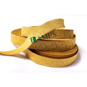 High Quality Handmade <b>French</b> Style Mylar Braid Lace for Ceremonial Vestments Embroidered Metallic Thread New Decorative Feature - Product Image 4