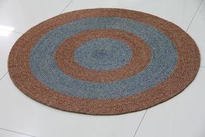 Alfombras Redondas Hechas a Mano Modelo 2026, Decorativas, Naturales, Navideñas, para Negocios, Regalos Personalizados, Cocina, Bodas, Antideslizantes, sin Logotipo - Product Image 3