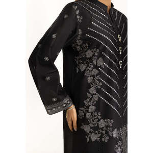 Ensemble de costume brodé en tissu lawn pour femmes IUSTKSD-1087, 3 pièces - Product Image 5