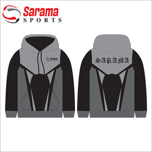 Sudadera con capucha de doble color para hombre, prenda deportiva masculina con cremallera, diseño Regular Fit, sublimación, venta al por mayor de fábrica - Product Image 6