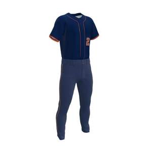 Torneos profesionales College Jersey Pant Nombre del equipo personalizado y número Impreso Uniforme de béisbol de secado rápido Conjuntos Precio - Product Image 1