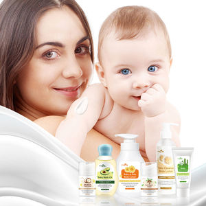 Marque privée OEM/ODM Ensemble de soins de la peau pour bébé enfants Lotion pour bébé bio végan Huile de massage Crème eczéma Crème <span class=keywords><strong>solaire</strong></span> Ensemble de soins de la peau pour bébé - Product Image 5