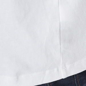 Camiseta de Manga Larga Lisa con Cuello Redondo de Algodón, Personalizable con Logotipo, para Hombre - Product Image 6