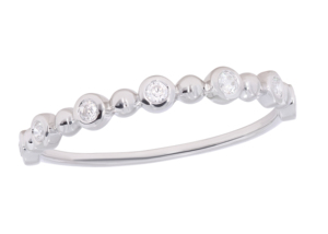 สายรัดเพชรมอยส์ซอไนต์0.10สีทองสีเงินบริสุทธิ์ - Product Image 2