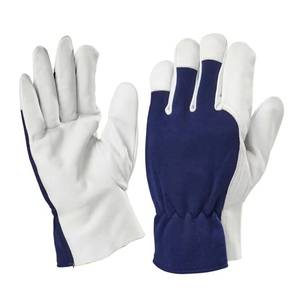 Gants de travail en cuir de vachette grainé pour la sécurité industrielle, doux et confortables, résistants à l'abrasion - Product Image 5