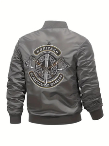 Recién llegado, chaqueta de invierno Bomber para hombre, chaqueta Bomber de alta calidad para hombre, chaqueta de invierno Bomber hecha a medida para HOMBRE - Product Image 4