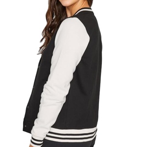 Gran oferta 2025, chaqueta universitaria para mujer, chaqueta de béisbol de manga larga, hombros caídos, personalizada, de talla grande, Letterman, chaquetas universitarias para mujer - Product Image 2