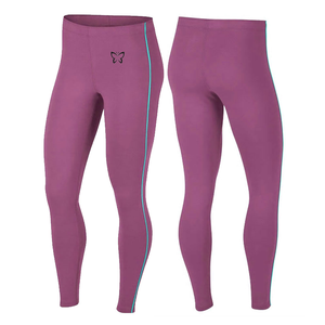 Nouveau leggings pour femmes à la mode | Leggings de yoga taille haute solides pour la course et les collants | Pantalon respirant en spandex/polyester à séchage rapide - Product Image 4