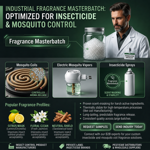 Masterbatch de Alta Temperatura con Aroma para Plásticos de Interiores de Automóviles, Gránulos de PP Aromatizados con Bajo Contenido de COV - Product Image 1