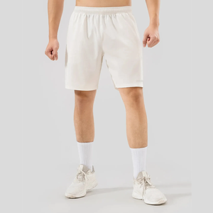Pantalones cortos deportivos de LICRA de secado rápido para hombre con bolsillos funcionales Servicio OEM disponible - Product Image 4