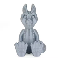 Filament d'impression 3D Numakers PLA+ Simply Silver 1kg 1.75mm de qualité supérieure, lisse, durable, impressions précises, 60°C, fabriqué en Inde, découpe