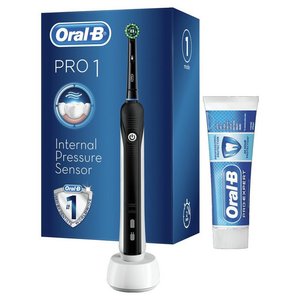 Bulk Price <b>Oral</b>-<b>B</b> IO Series 9 Rechargeable Electric <b>Toothbrush</b>,Cosmic Black with 4 Brush Heads,Travel <b>Case</b> and IO Sense Charger - Product Image 3