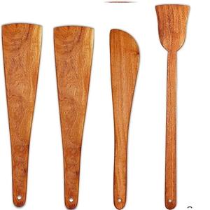 Cuillère en bois et ensemble de cuisine fabrication d'ustensiles de maison outil de cuisine cuillère en bois avec prix à vendre - Product Image 1