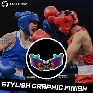 Protector Bucal Deportivo al por Mayor, Antibacteriano, Ecológico, Moldeable, de Silicato/Sílice Fundida, Protección Dental para MMA, Boxeo, Seguridad - Product Image 2