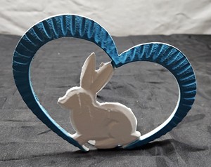 Portavelas de Aluminio Hechos a Mano con Forma de Animales en Color Blanco Liso de Sonnet Decor para Decoración del Hogar y Ocasiones Navideñas - Product Image 6